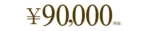 90,000円(税抜)