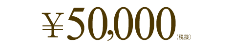 50,000円(税抜)