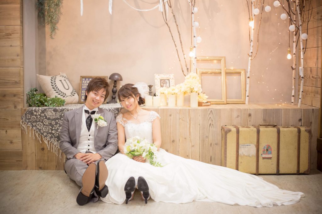 前撮り wedding ウェディングドレス